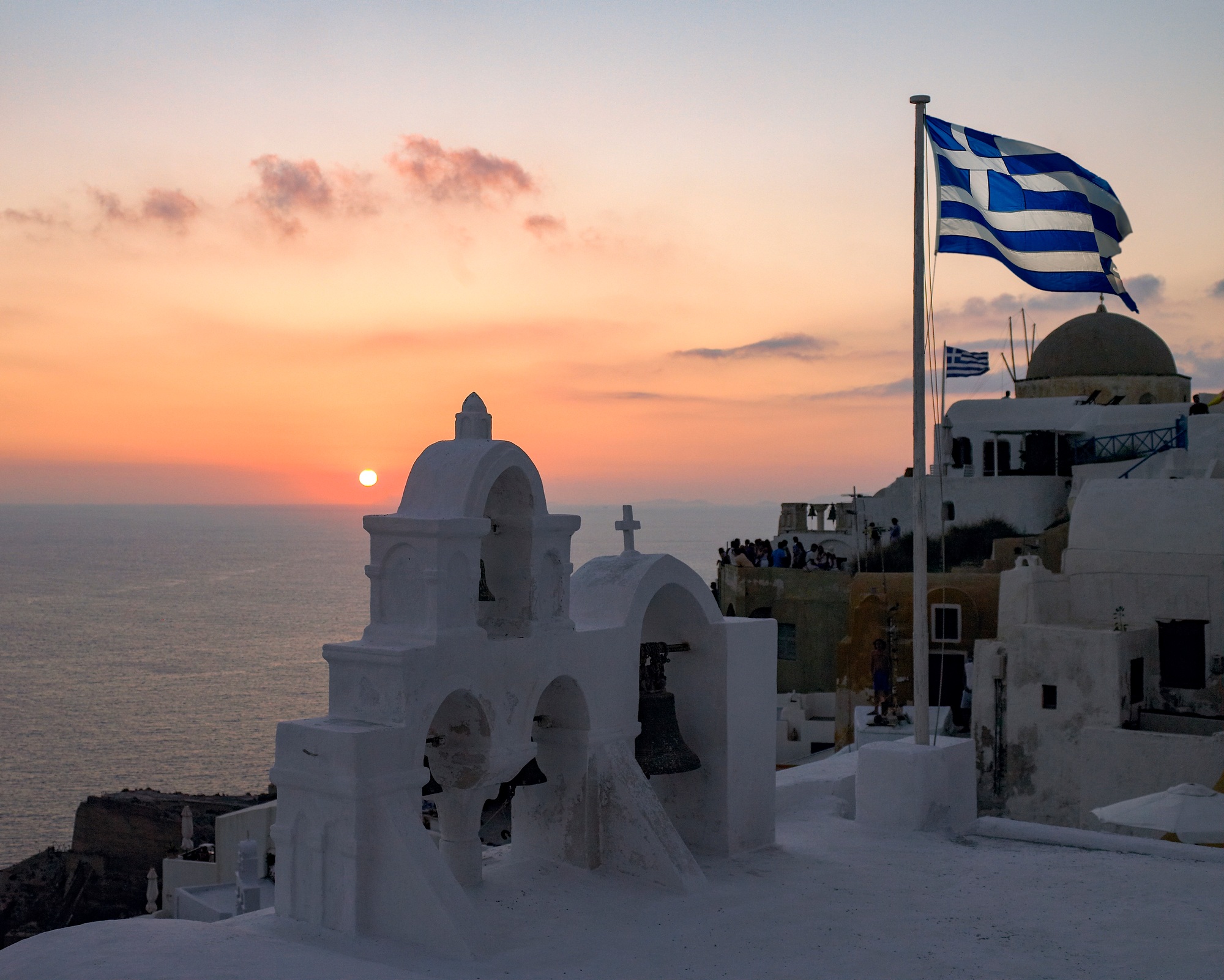 Greek island of Santorini